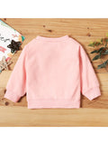 PatPat Mama’s Bestie Long-sleeve Baby Pullover Top