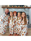 PatPat Halloween Family Matching All Over Pumpkin Pajamas (Adults)