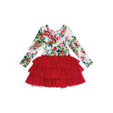 Posh Peanut Long Sleeve Tulle Dresses
