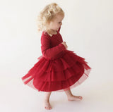 Posh Peanut Long Sleeve Tulle Dresses
