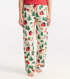 Little Blue House Christmas Tree Farm Women’s Jersey Pajama Pant