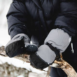 Calikids Long Cuff Mitten Charcoal