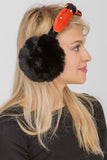 Cap Zone Faux Velvet Faux Pearl Ear Muff 4133