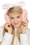 Cap Zone Fluffy Faux Fur Foldable Winter Earmuffs