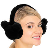 Cap Zone Teddy Bear Ear Fluffy Faux Fur Ear Muffs