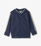 Hatley Patriot Blue Full Zip Hoodie