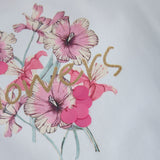 Minymo Girl’s Flowers Short Sleeves Tee