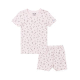 Coccoli Girls Short Sleeve Cotton-Modal Pyjama Set