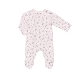 Coccoli Infant/Kid Cotton-Modal Zipper Footie