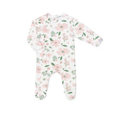 Coccoli Infant/Kid Cotton-Modal Zipper Footie