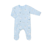 Coccoli Infant/Kid Cotton-Modal Zipper Footie
