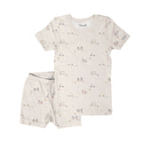 Coccoli Boys Short Sleeve Cotton-Modal Pyjama Set