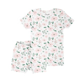 Coccoli Girls Short Sleeve Cotton-Modal Pyjama Set