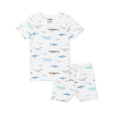 Coccoli Boys Short Sleeve Cotton-Modal Pyjama Set