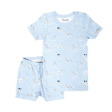 Coccoli Boys Short Sleeve Cotton-Modal Pyjama Set