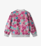 Hatley Girls Daisy Sequins Sequined Bomber Jacket