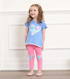Hatley Baby & Toddler Girls Pink Carnation Classic Leggings