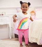 Hatley Baby & Toddler Girls Little Hearts Stretch Bamboo Leggings