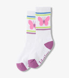 Hatley Girls Butterfly Tube Socks