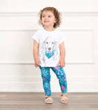 Hatley Baby & Toddler Girls Wildflower Stretch Bamboo Leggings