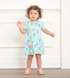 Hatley Baby & Toddler Girls Ice Cream Treats Gathered Dress