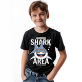 PatPat Toddler/Kid Boy Cotton Shark Print Tee