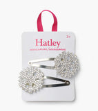 Festive snowflakes snap clips
