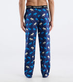 Little Blue House Men's Blue Moose Man Pants