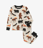 Little Blue House Boy/Girl Wildlife Pajama Set