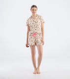Little Blue House Women's Cute Pups Short Pajama Set