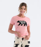 Little Blue House Women's Mama Bear Pajama T-Shirt