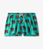 Little Blue House Women's Brown Bears Sleep Shorts
