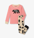 Little Blue House Sister Bear Girls Pajama Set