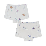 Nest Designs Girls Short Underwear (2 Pack)