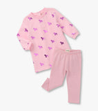 Hatley Lamb Silhouette Dress and Legging Set