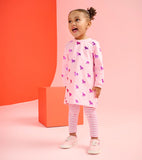 Hatley Lamb Silhouette Dress and Legging Set