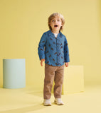 Hatley Baby & Toddler Boys Ranch Horses Button Down Shirt