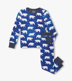 Hatley Boys Midnight Polar Bear Bamboo Pajama Set