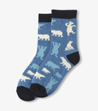 Little Blue House Kids Crew Socks