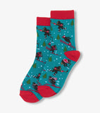 Little Blue House Kids Crew Socks
