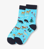 Little Blue House Kids Crew Socks