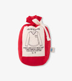 Little Blue House Red Women's Long Sleeve Tee in a Bag