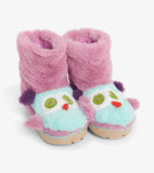 Little Blue House Kids Fuzzy Slouch Slippers