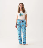 Little Blue House Winter Wonderland Women’s Jersey Pajama Pants