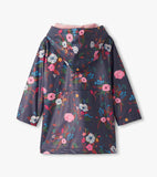 Hatley Girls Fall Floral Peplum Rain Jacket