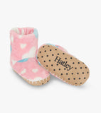 Hatley Girls Fuzzy Fleece Slippers