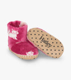 Hatley Girls Fuzzy Fleece Slippers