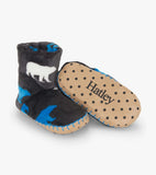 Hatley Silhouette Fuzzy Fleece Slippers