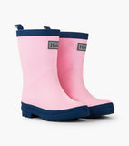 Hatley Pink & Navy Matte Rain Boots