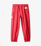Hatley Splash Pants Classic Red